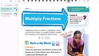10.6 Multiply Fractions Notes