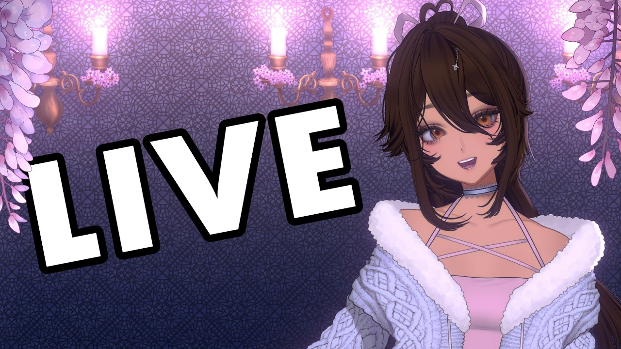 Wholesome GF ASMR LIVE: Let's Have a Chat~ [Chilling on a Saturday]