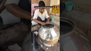 Viral Agra Desi Rabdi Kulfi Making From Scratch😍 #shortsfeed #food #trending #kulfi #shorts #viral