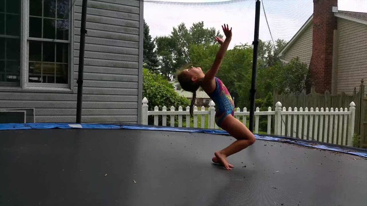 Learning how to do a Back Handspring Takes Time!! - YouTube