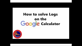 How to solve Logs with any base on the Google Calculator screenshot 4