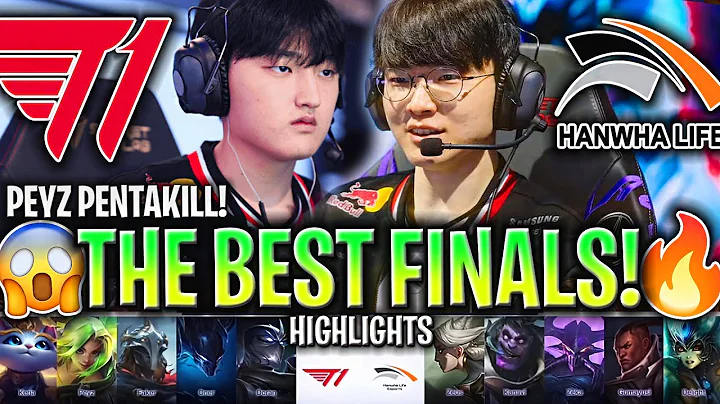 T1 in THE BEST FINALS EVER with PEYZ! 😱[ENGLISH]🔥 T1 vs HLE HIGHLIGHTS KESPA CUP 2025 FINAL