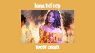 west coast - lana del rey〔 slowed + reverb 〕