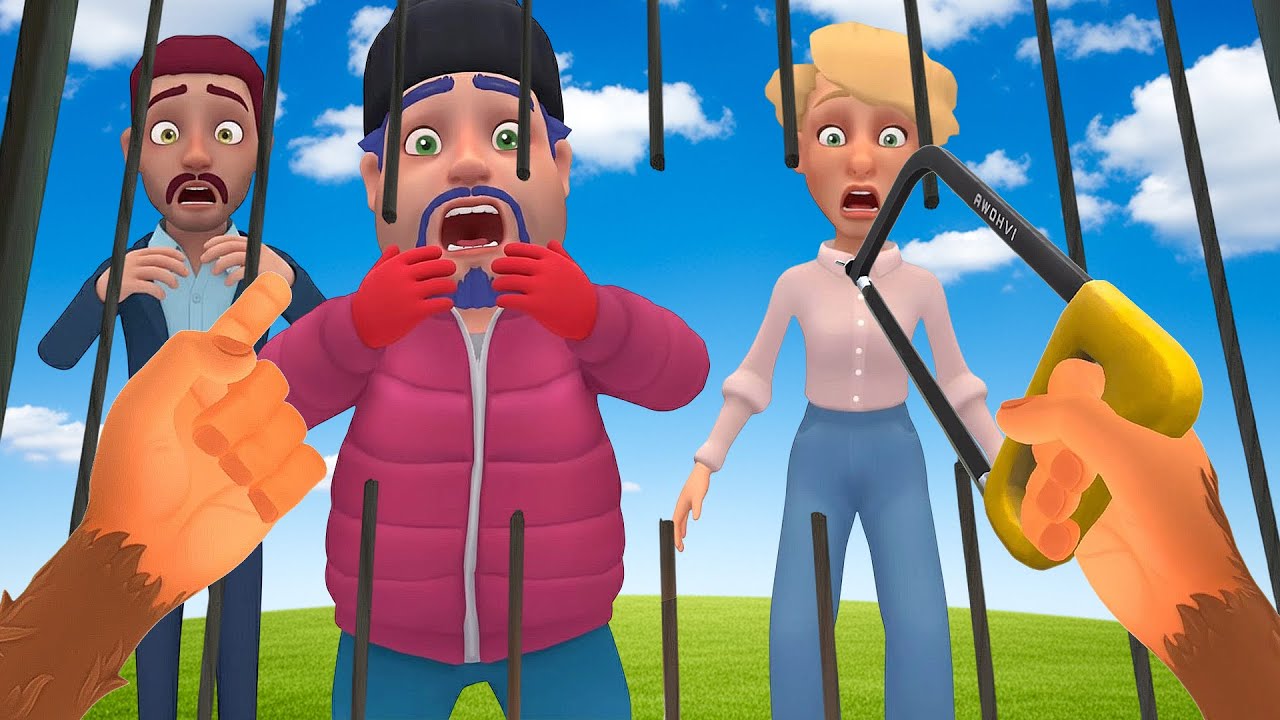 快來看！我已經逃出了籠子！-I am Monkey VR