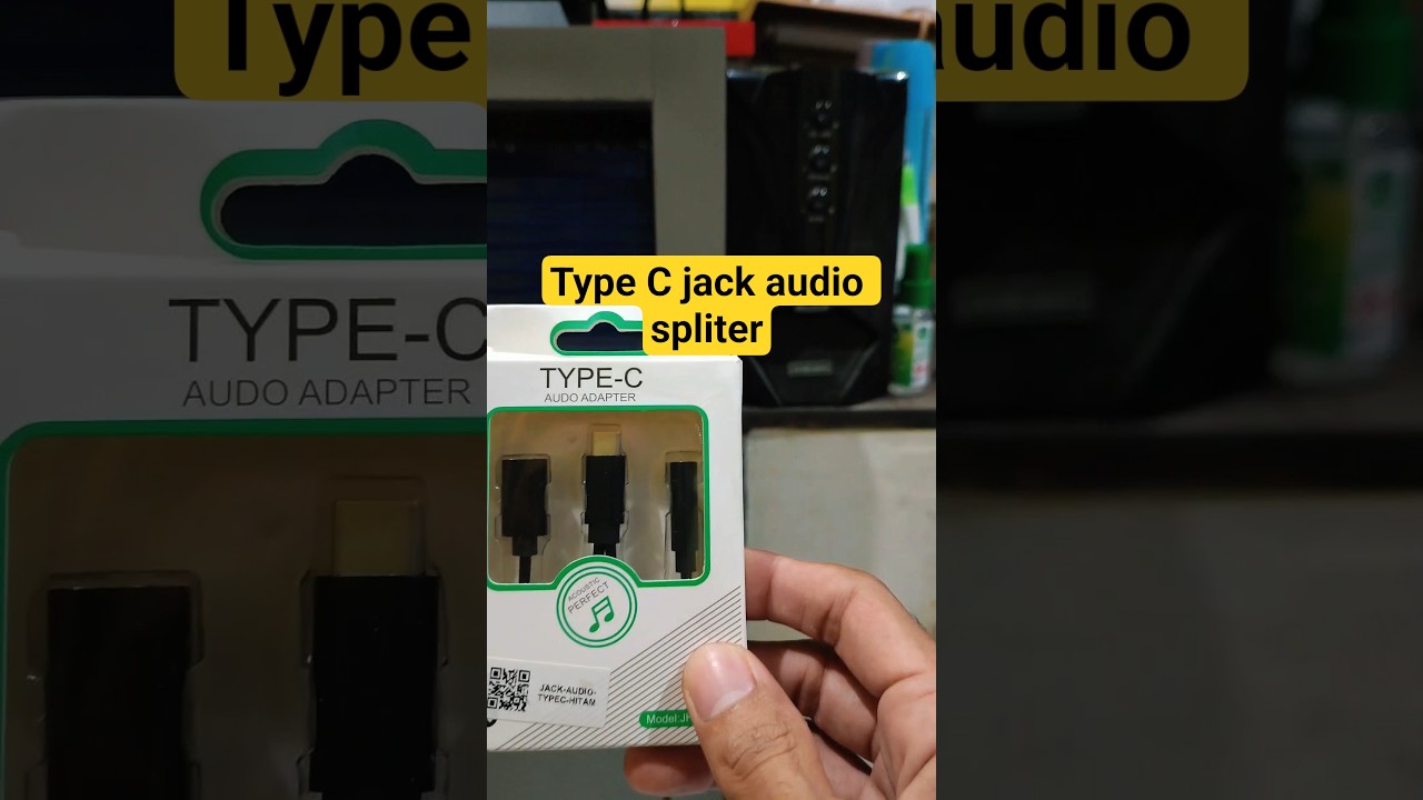 Type C jack audio spliter #shortsvideo #shorts #fyp