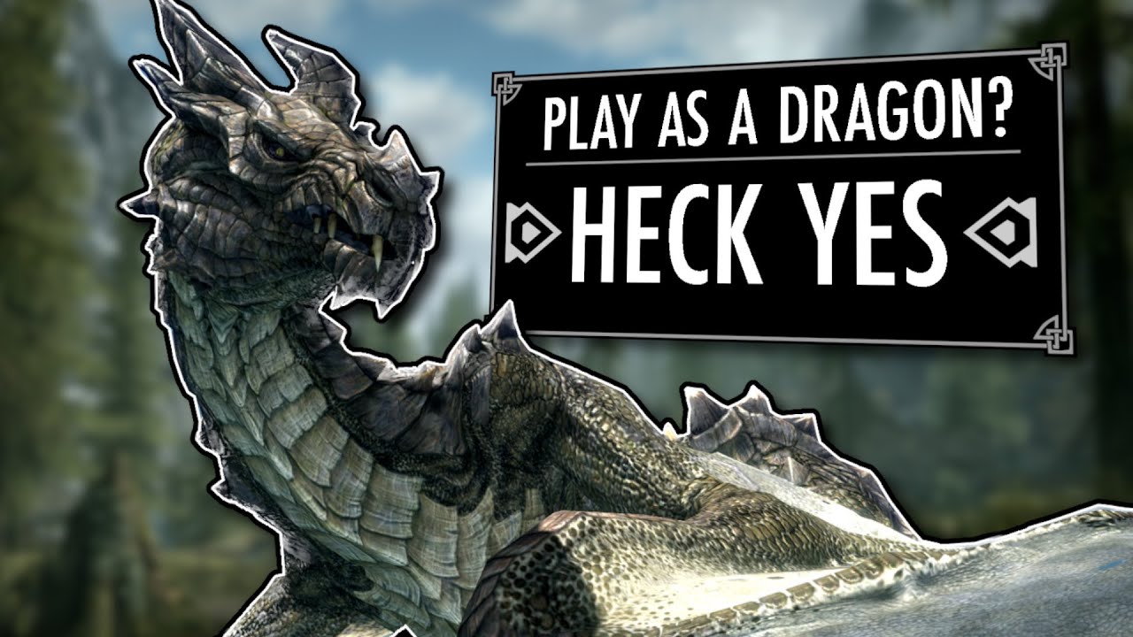 Skyrim But I Slowly Become a DRAGON