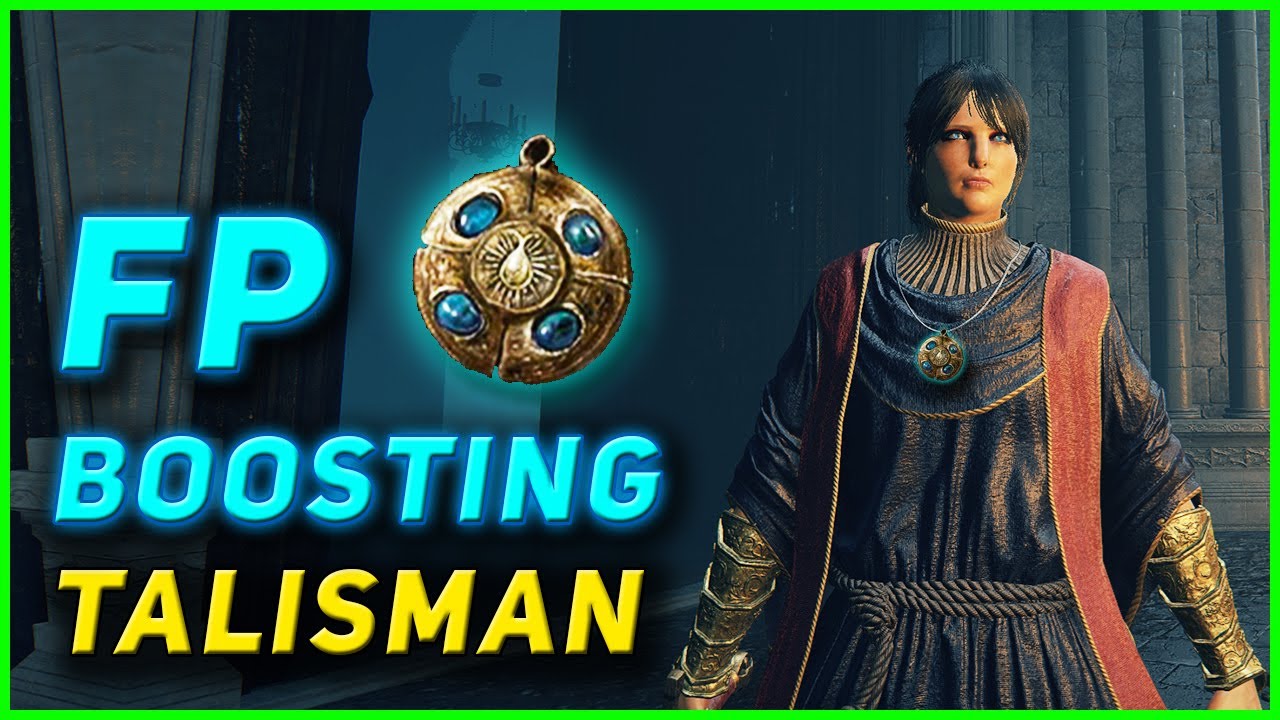 How to Get FP BOOSTING Talisman Elden Ring (Cerulean Amber Medallion)