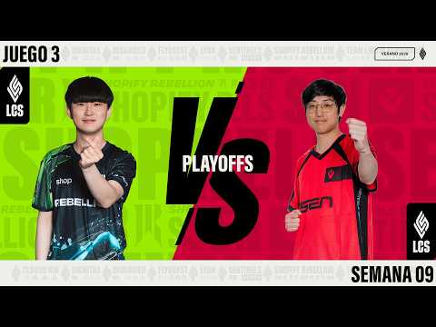 SR vs SEN | LCS VERANO 2026 | PLAYOFFS | S9 D1 | JUEGO 3