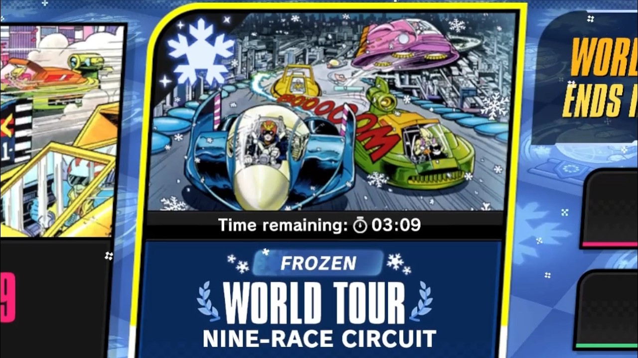 F-Zero 99 - Frozen World Tour: Full Nine-Race Circuit (Blue