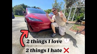 2 BEST and 2 WORST things about the new Tesla Model 3 Performance