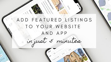 Add Featured Listings to your KW Website