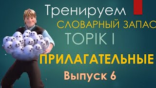 Тренажер по словарю TOPIK I. Выпуск 6/20. Прилагательные