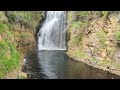 Waterfall by Apple Canyon Road, Northern Illinois, USA