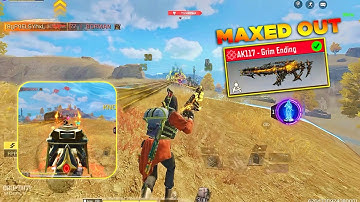KILLING ENEMY’S FULL SQUAD WITH HIS OWN MAXED OUT MYTHIC AK117 GRIM ENDING IN COD MOBILE