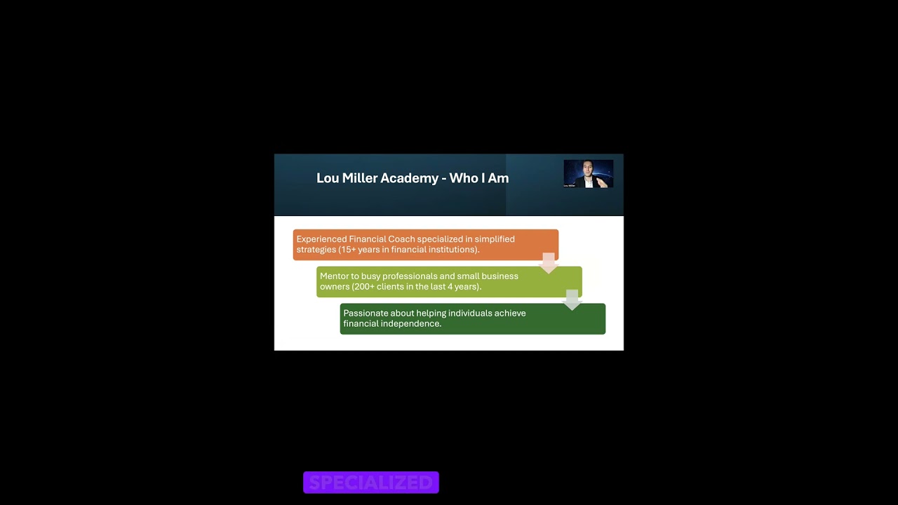 Introducing Lou Miller, Financial Mentor and Coach 