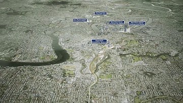 Cross River Rail Route Connecting Brisbane’s Key Precincts