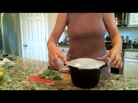  Pampered Chef Large Micro Cooker for Microwave 2 Quart