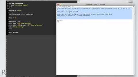 Ruby for Newbies: Conditional Statements and Loops
