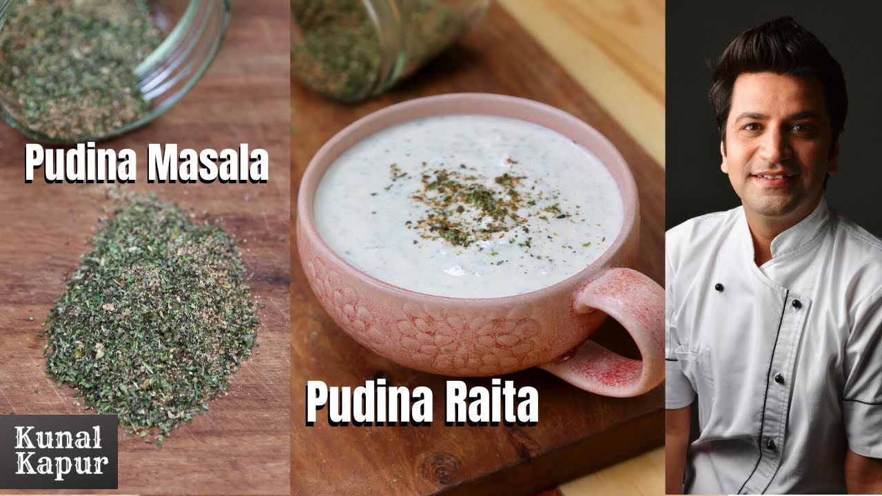 Pudina Masala Recipe, Pudina Ka Raita, Kunal Kapur Recipes, Pudina Powder in Microwave | Mint Powder | Kunal Kapoor