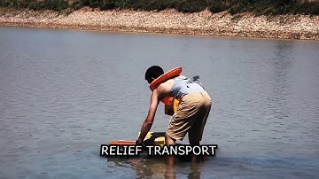 WATER RESCUER | ROBOT | LIFEGUARD | RESCUE DEVICE | FLOOD DISASTER |  RELIEF TRANSPORT | ZMOTION