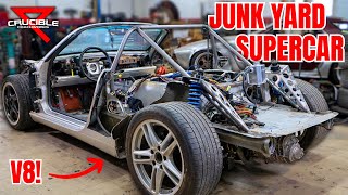 Junk Yard to SUPERCAR: V8 Cooling System Complete! - Project Jigsaw