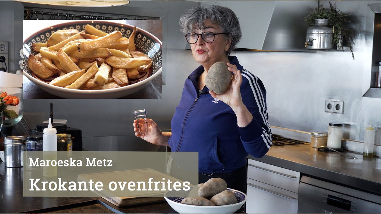 Krokante ovenfrites van Maroeska Metz