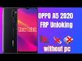 OPPO A5 2020 FRP bypass without pc | New Trick