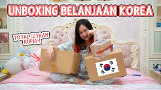 CUMA BELANJA SUSU AJA KE KOREA?! | UNBOXING BARANG KOREA