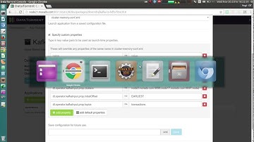 Kafka to HDFS Filter - Import and Launch