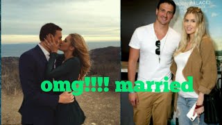 Ryan lochte married !!!! ties the knot with Kayla rae Reid.......secret marriage