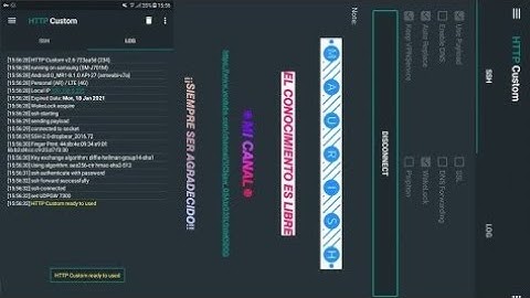 Nuevos servers "Http Custom" personal prepago Juegos Navegación