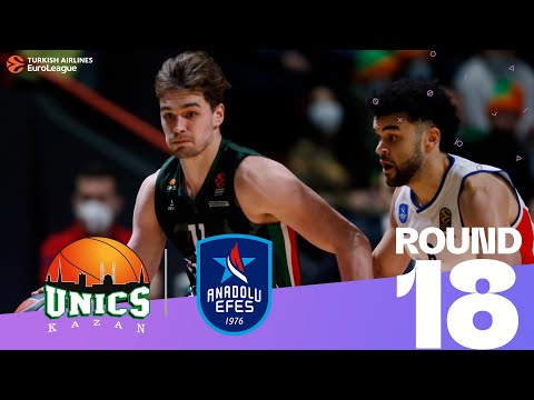 UNICS finishes 2021 on a high note! | Round 18, Highlights | Turkish Airlines EuroLeague