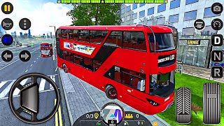 Double Decker Bus Driving Game - New Bus Simulator: EVO Ovilex | Android Gameplay | Part 3 screenshot 3