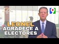 Leonel Fernández agradece a los 1.2 MM de electores que dieron su voto | El Despertador SIN