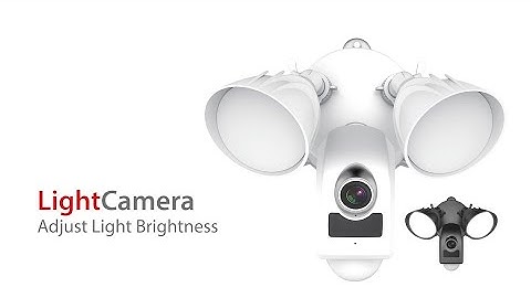 Pyronix LightCamera - How to adjust light brightness