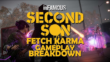 inFAMOUS: Second Son Fetch Karma Decision Gameplay Breakdown- Neon Sword and Changing Power Colors!