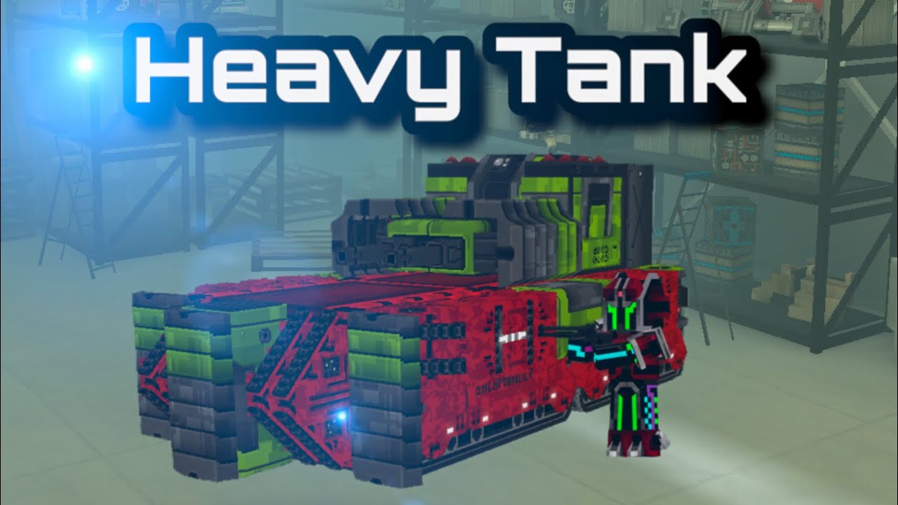 TUTORIAL How-To-Make A Heavy Tank Blocky Cars Online