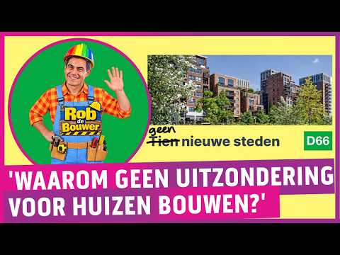 D66 promised 10 new cities, but is building nothing: 'Tiny village!'