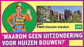 D66 promised 10 new cities, but is building nothing: 'Tiny village!'
