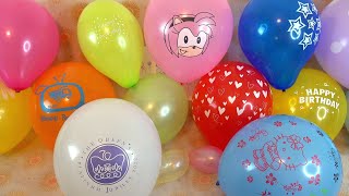 POPPING LOTS OF BALLOONS! #satisfying #asmr #popping #balloon #poppingballoon #fun #color