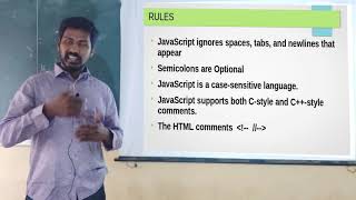JavaScript -session 4|declaration and rules|web technology