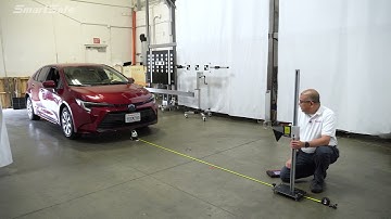 2023 Toyota Corolla Hybrid - ACC Front Radar Calibration using our LAC-05- 03 Cone Reflector