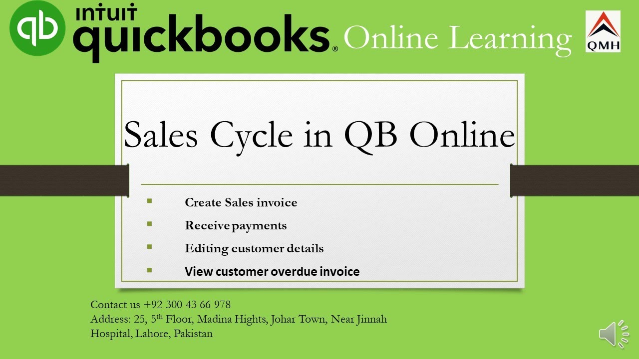 create sales Invoice and receipt in quickbook online videos 2023 2022 2021