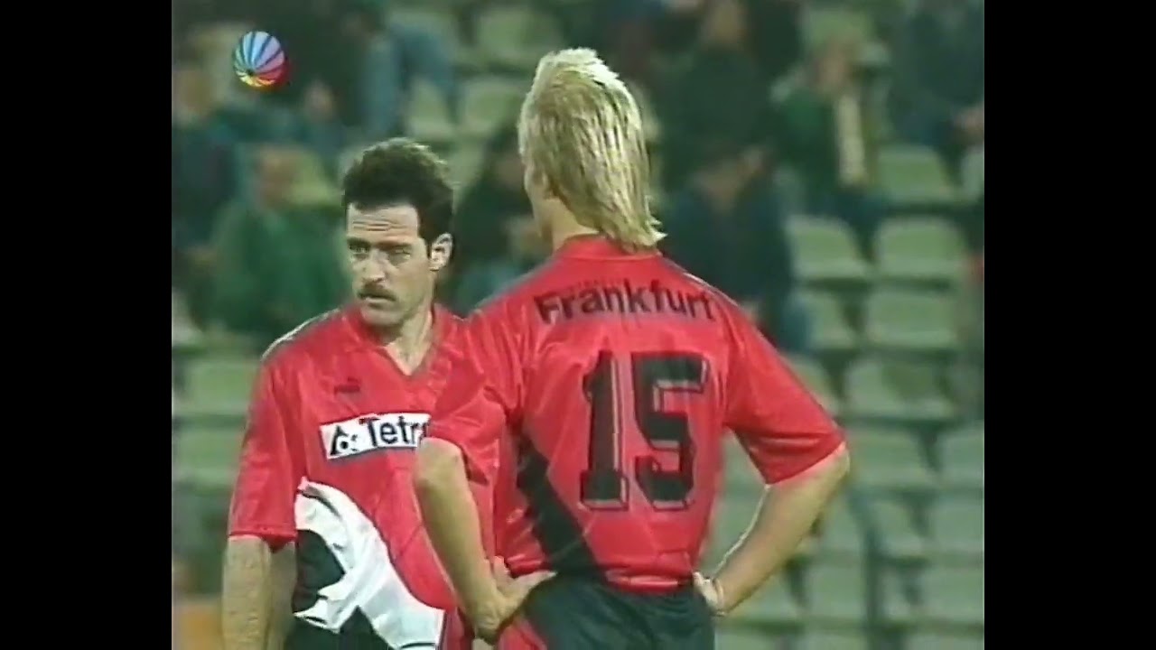 SG Dynamo Dresden Damals war's....Bundesliga, 1993/1994, 9. Spieltag gegen Eintracht Frankfurt 🖤 💛