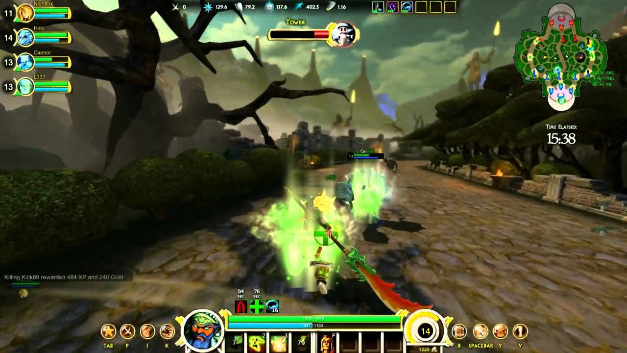 SMITE Gameplay w/ Commentary -Guan Yu (post nerf)