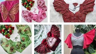 Latest Erfly Blouse Designs 2025 Erfly Blouse Design Images Erfly Blouse Neck Design