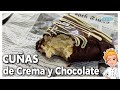 ✅ Esto está... ¡QUE TE MUERES DE BUENO! 😋Cuñas de Crema y Chocolate 🤪