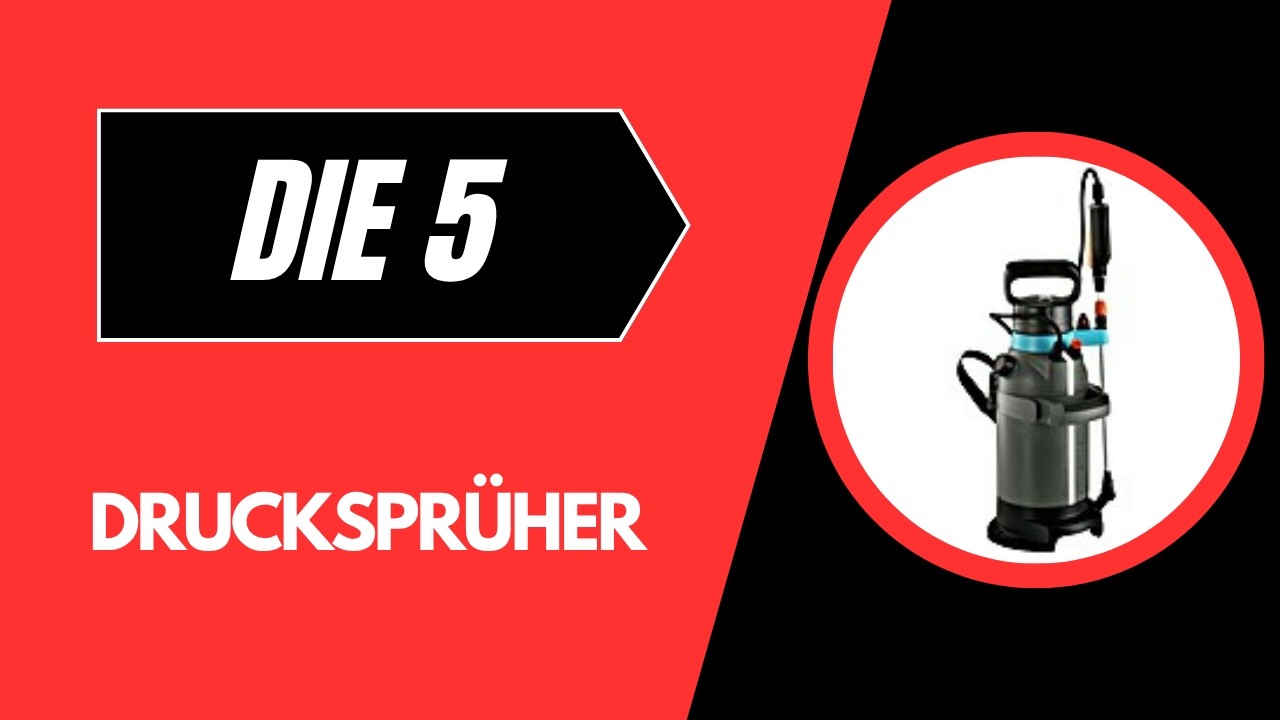 Die 5 Drucksprüher Test 2026 – Beste Drucksprüher Modelle im Vergleich