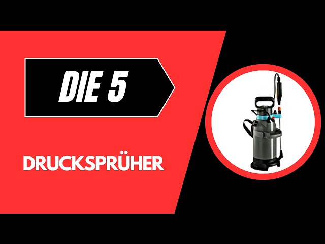 Die 5 Drucksprüher Test 2026 – Beste Drucksprüher Modelle im Vergleich