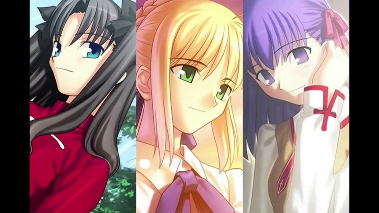 Fate/stay night Visual Novel Openings (Full Songs) - YouTube